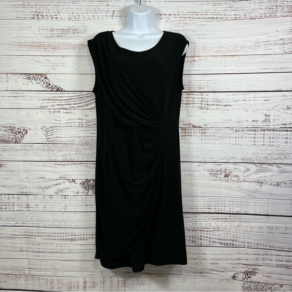 Dress Barn Black Sleeveless Evening Dress